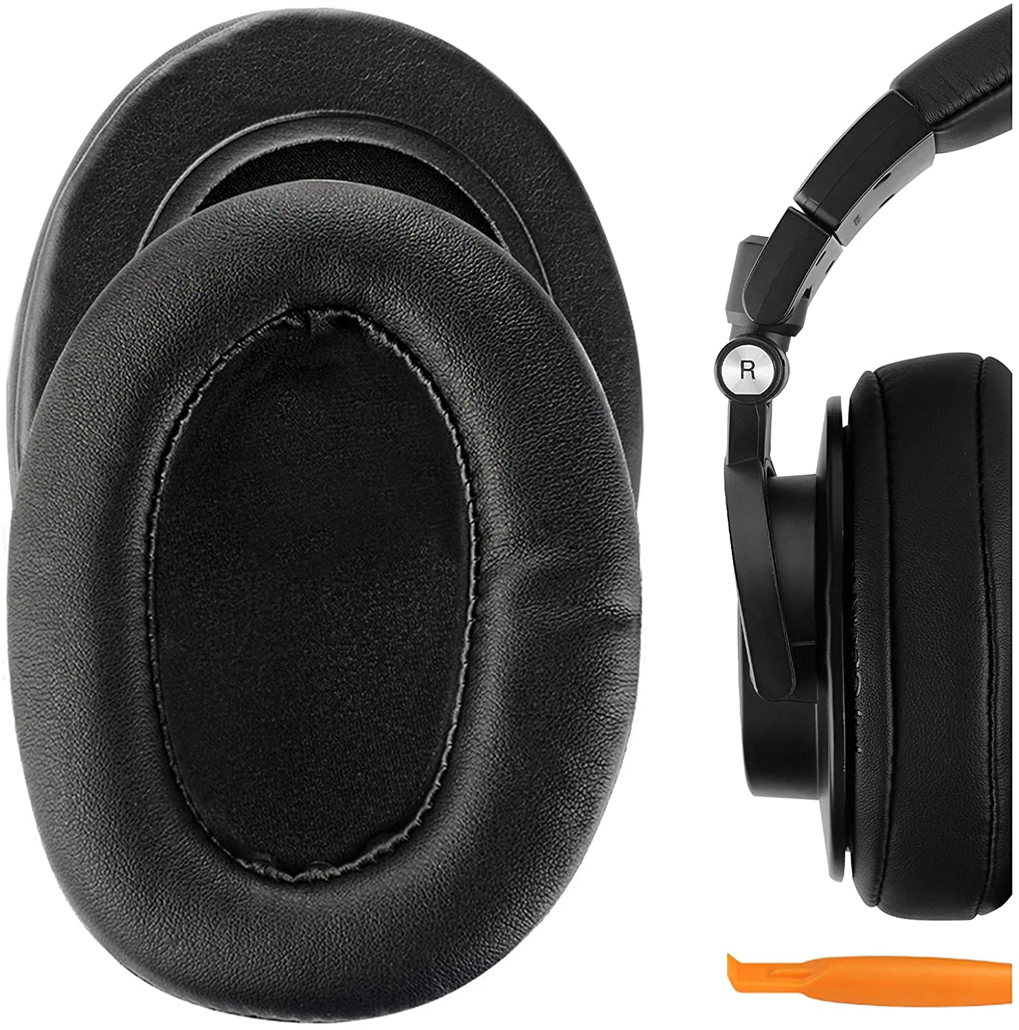 Audio Technica Headphone Ath-M20X - Cuscinetti auricolari di ricambio in similpelle
