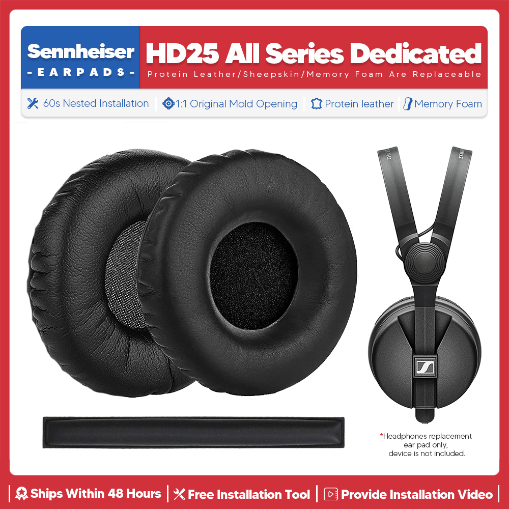 Sennheiser Headphone Hd 25 - Cuscinetti auricolari di ricambio per Sennheiser