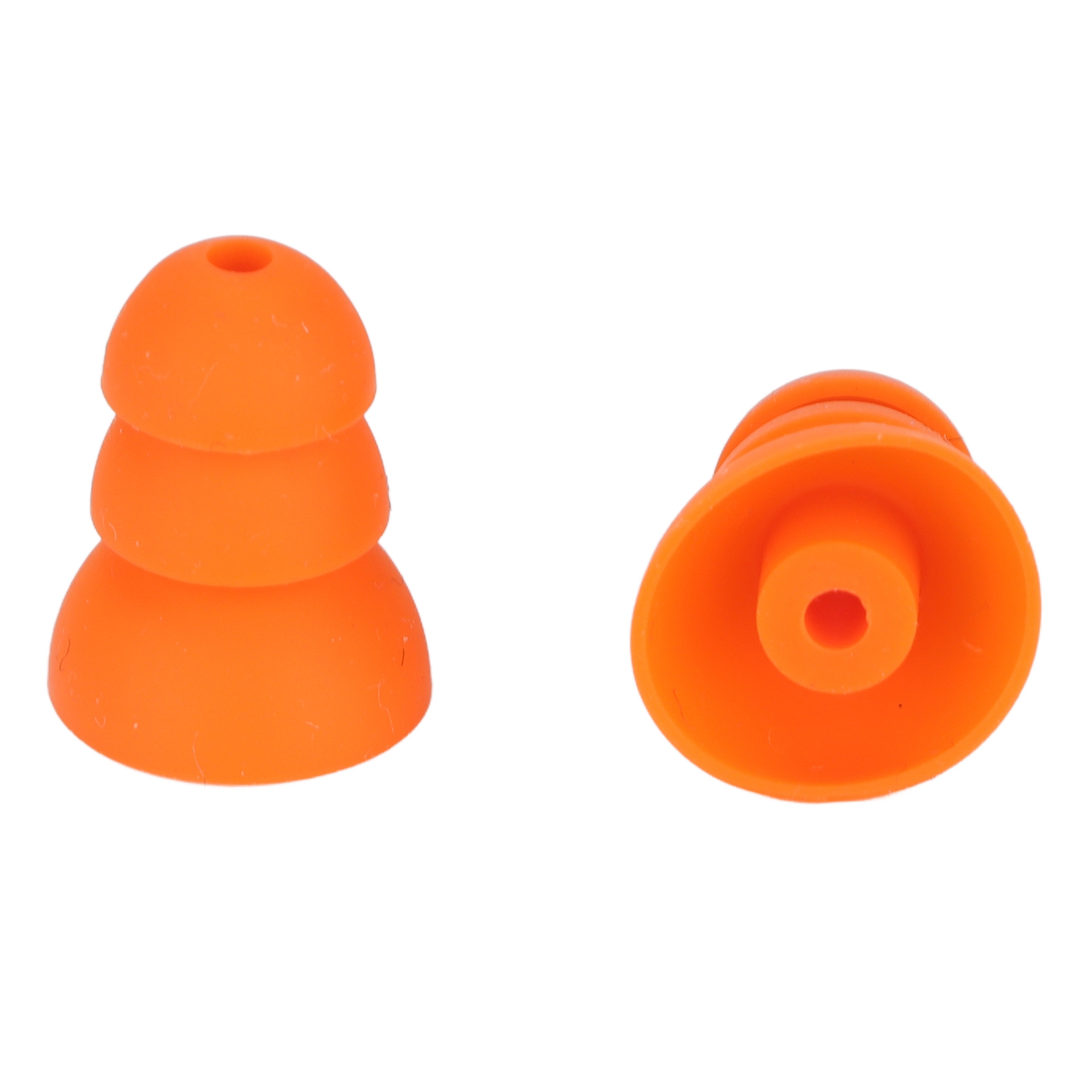 Silicone Ear Tip Replacement - Auricolari in silicone sostituibili arancioni di
