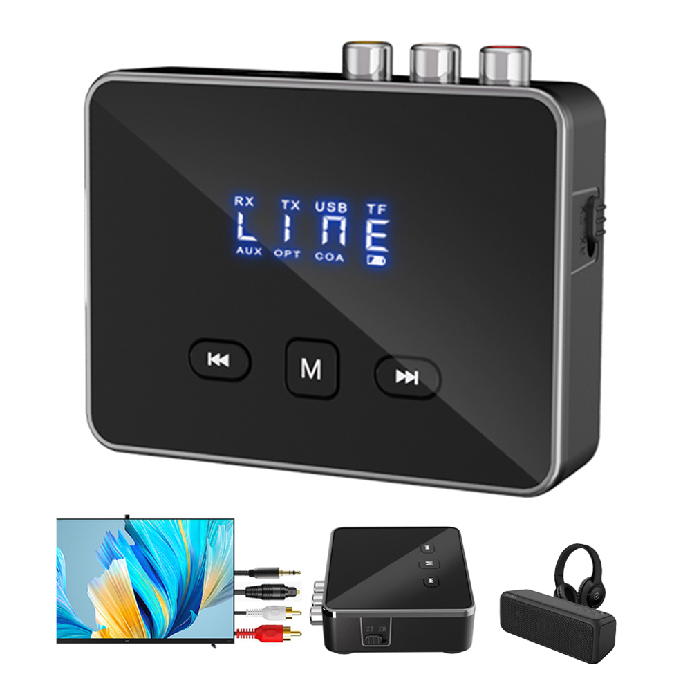 Bluetooth Adapter Receiver - Trasmettitore e Ricevitore BT 5.4 con