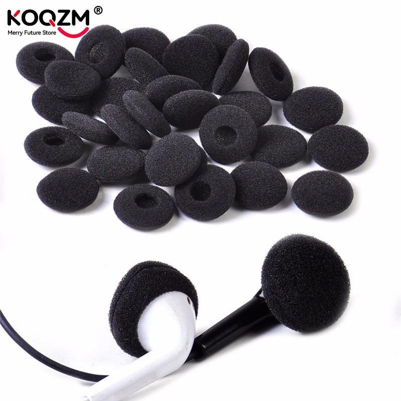 Earphone Foam Tip - 30pcs Spugna Coperture Punte Nere Morbida