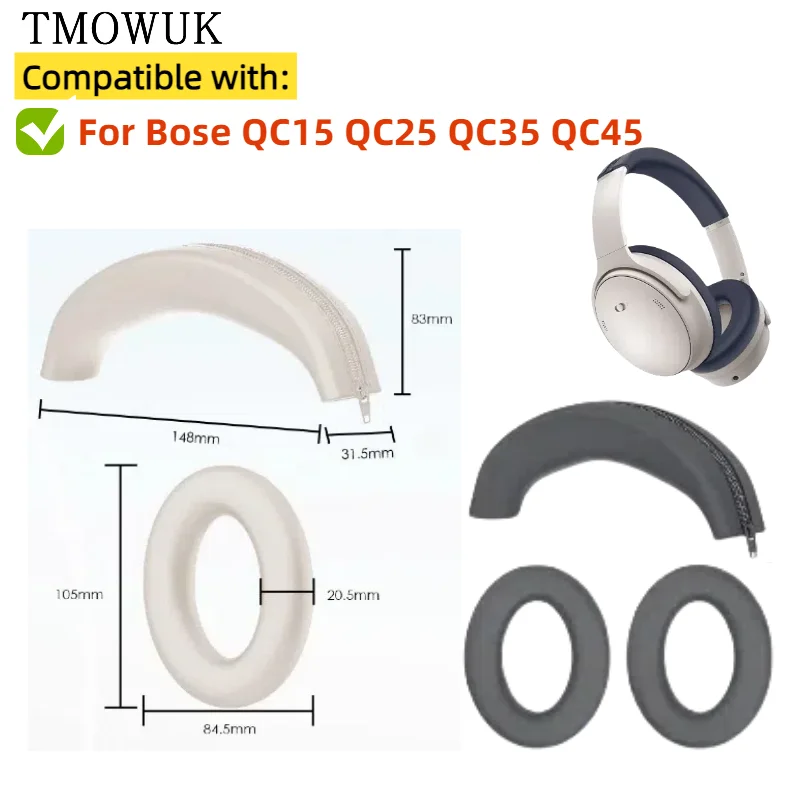 Per Bose QC15 QC25 QC35 QC45:  - Bose Headphone Qc45 recensione e prezzo