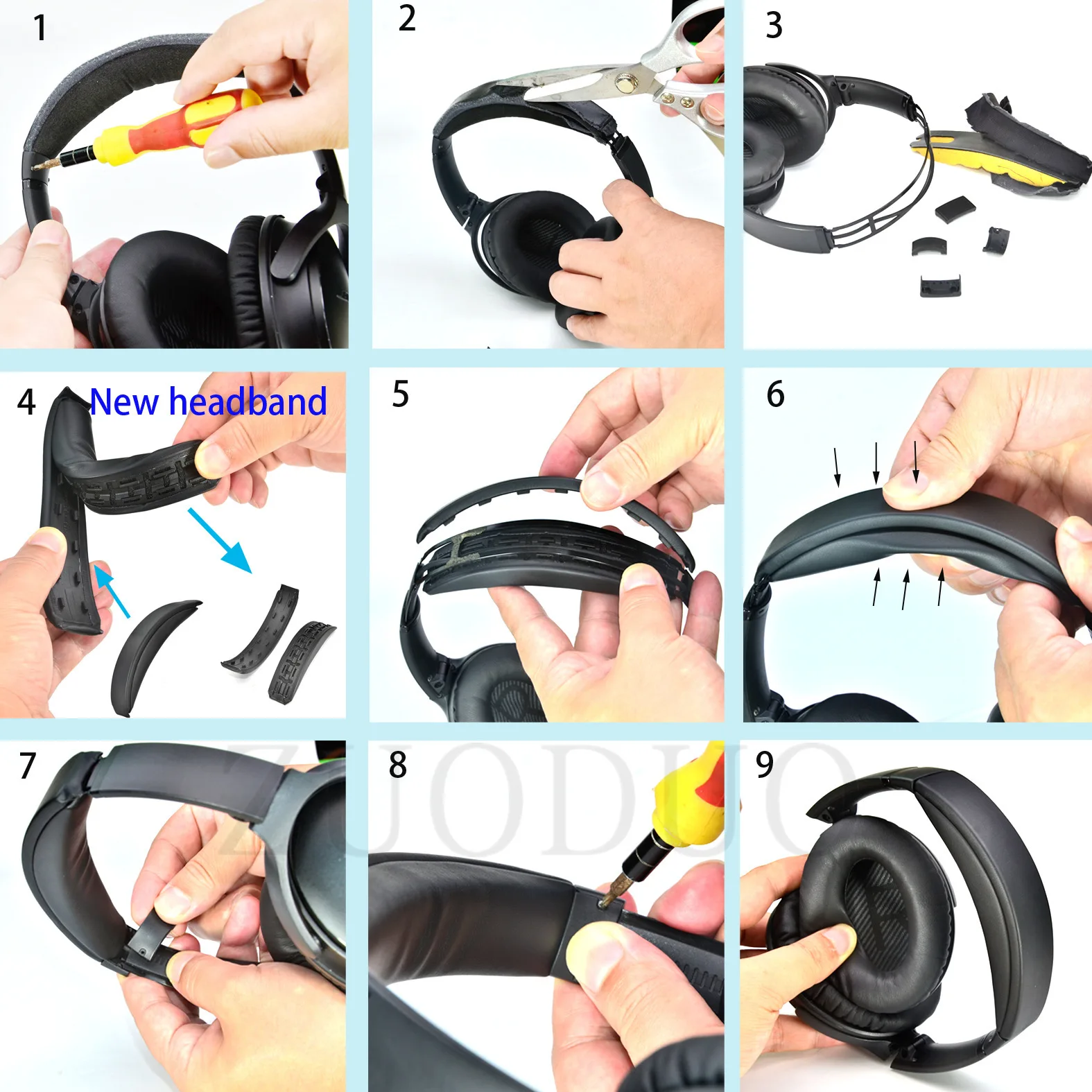 Fascia per la testa rimovibile - Bose Headphone Qc45 recensione e prezzo