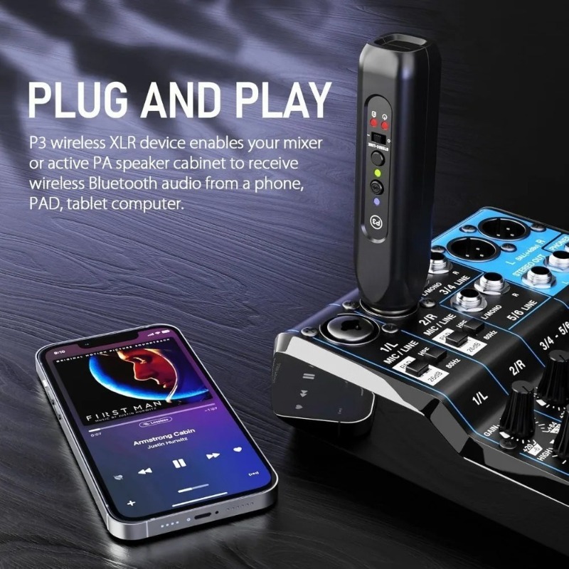 Ricevitore Bluetooth XLR wirel - Bluetooth Adapter Receiver recensione e prezzo