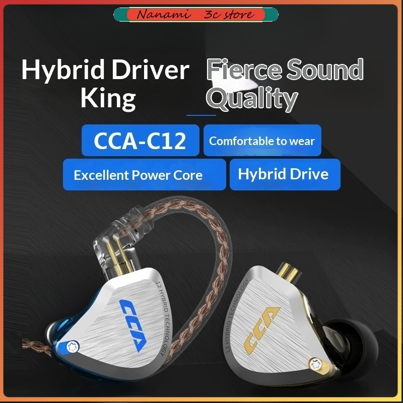 Auricolari CCA C12 Hi-Fi di Gr - Audiophile Headphone Wired recensione e prezzo